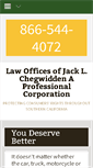 Mobile Screenshot of calemonattorney.com